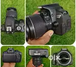 New Canon 700d best quality 2 battery,charger and 2 sd card,bag.