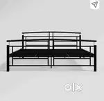 Godrej Steel Cot (2 single bed)