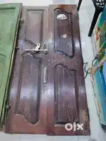 Teak wood doors