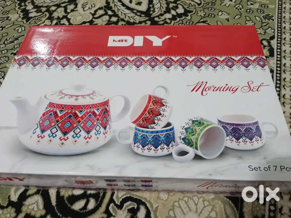 Morning set of 7 p  c s