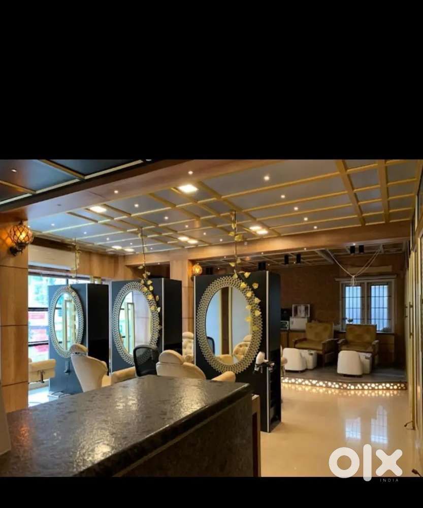 Need a saloon partner 50% share only at 15lakh investment
