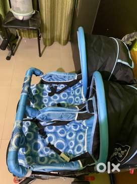 Twin baby stroller