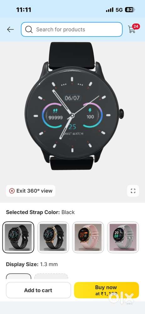 Fire bolt smart watch