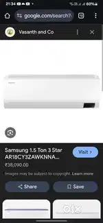 Samsung 1.5 Ton Inverter Ac