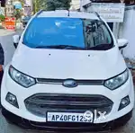 Ford Ecosport 2017 Diesel 70000 Km Driven DIAMOND WHITE.