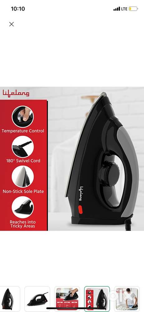 Lifelong 1000Watt press black colour