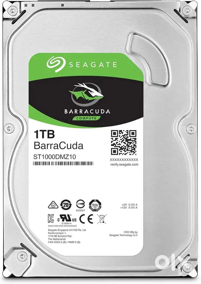 Seagate Barracuda 1TB HDD Hard Disk Internal