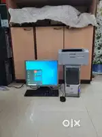 8GB 500GB Windows 10 core i3 19 inch Monitor Samsung Printer laserjet