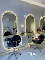 Job Salon only for girls office timing 10 to 6