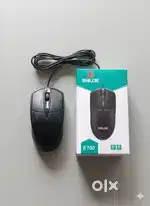 Mouse black colour USB type