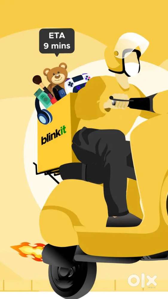 Blinkit grocery delivery partner job