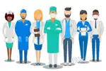 Hospital staff skilled male