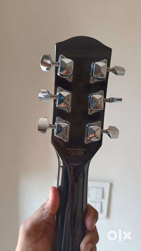 Fender Guitar with cover 2 month used