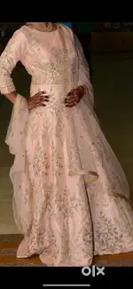 Heavy Handwork Gown with Dupatta