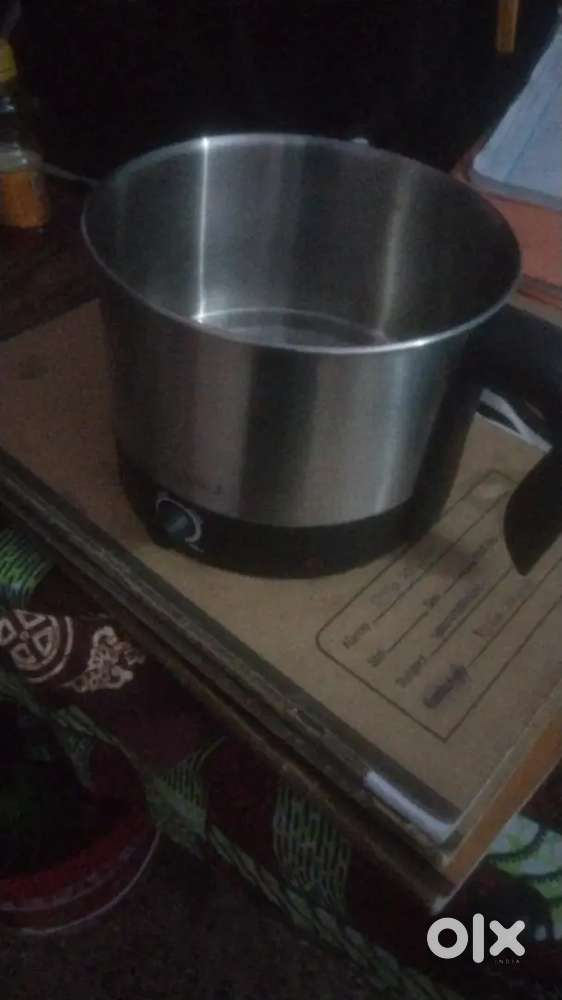 An electric used kettel