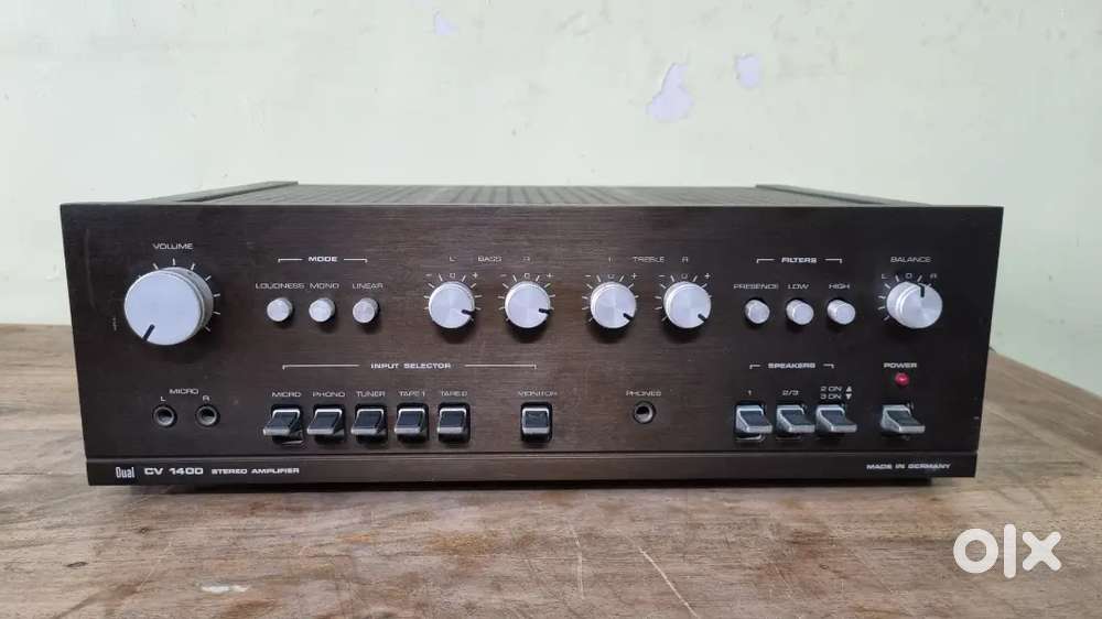 Dual CV1400 stereo amplifier in good condition