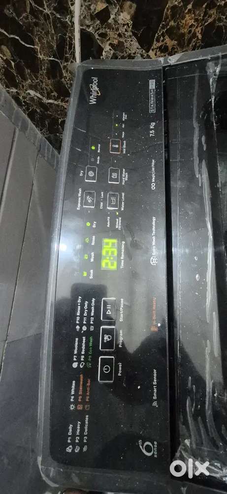 Whirlpool 6th sense fully automatic washing machine