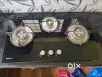 Sleek Three Burner Gas Stove For Sale