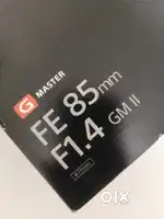 SONY 85mm F1.4 G Master II Lens