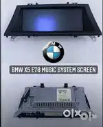BMW X5 E70 Music System Screen