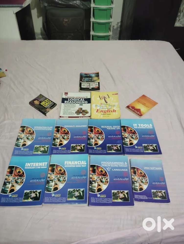 Complete study + Self Improvement Book set (12 Books, Almost new)