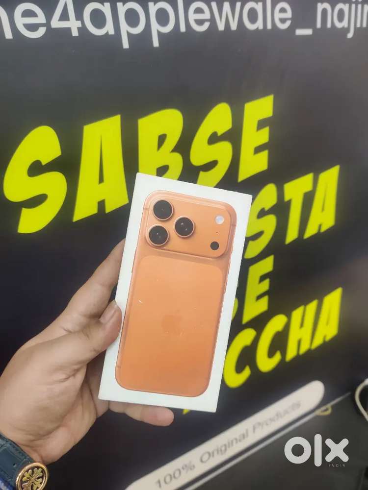 BOX PACK IPHONE 17 PRO 256GB GLOBAL JUST AT RS 125900/-