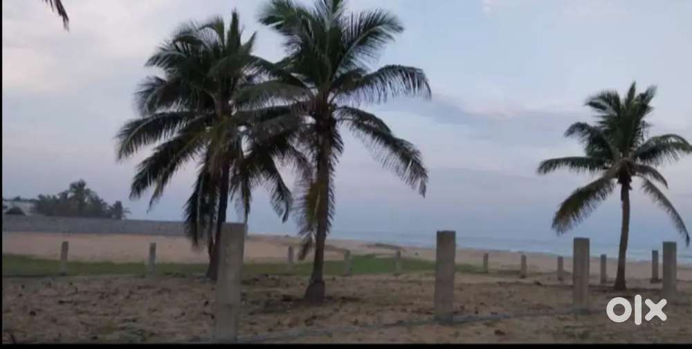 Beach view resale plot available near marakanam