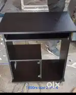 Computer table with drawer and without drawer