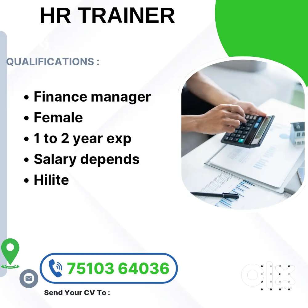HIRING FINANCE MANAGER