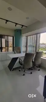 930 FT FULLY FURNISHED OFFICE FOR RENT.AT THALTEJ