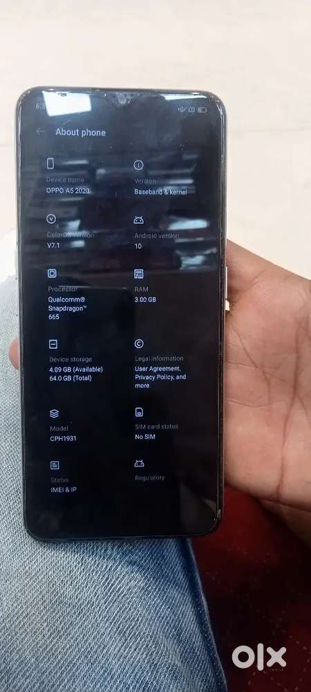 OPPO a5 phone