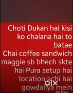 Pizza, burger, sandwich, shakes, pura setup ke saath