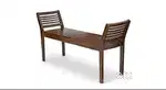 Bench: Latt Solid Wood Bench in Teak