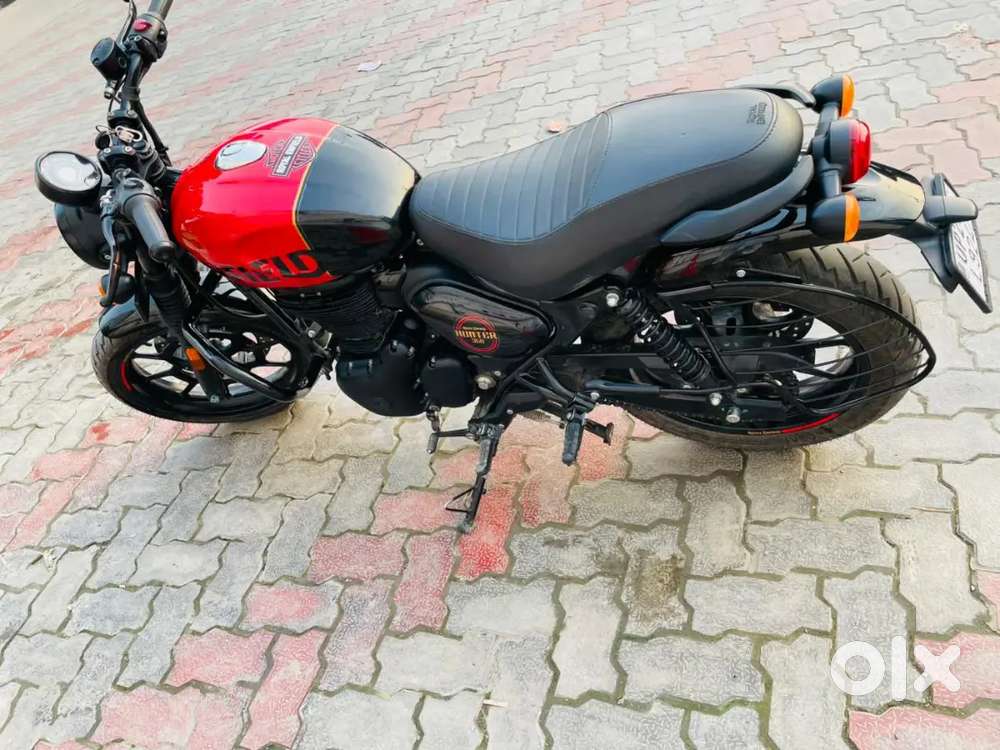 New Royal Enfield Hunter  well protected maintain