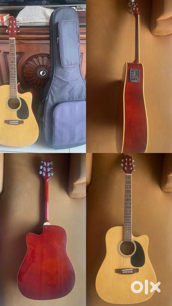 kaps semi electric guitar