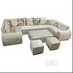 sat. special buy new sofa 8499, L size sofa 13990/- EMI available