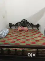 Wooden bed