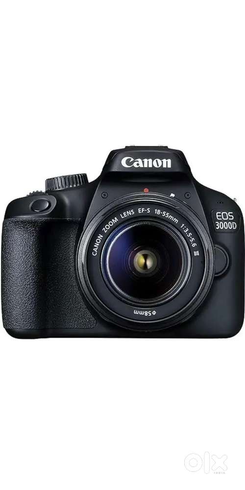 Canon EOS 3000D DSLR camera.