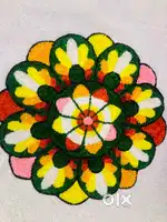 Rangoli door mat