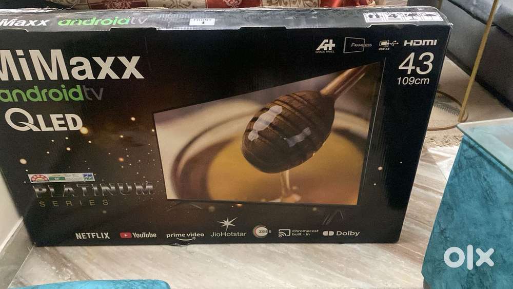 43 inch box pack tv led