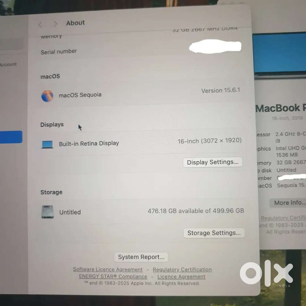 Macbook Pro (A2141) SUPERB Condition