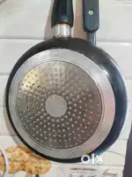 2 Non stick induction pans, big size bear