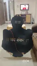 Decoration of shankar baba with light and connection