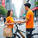 grocery delivery boy vijayawada