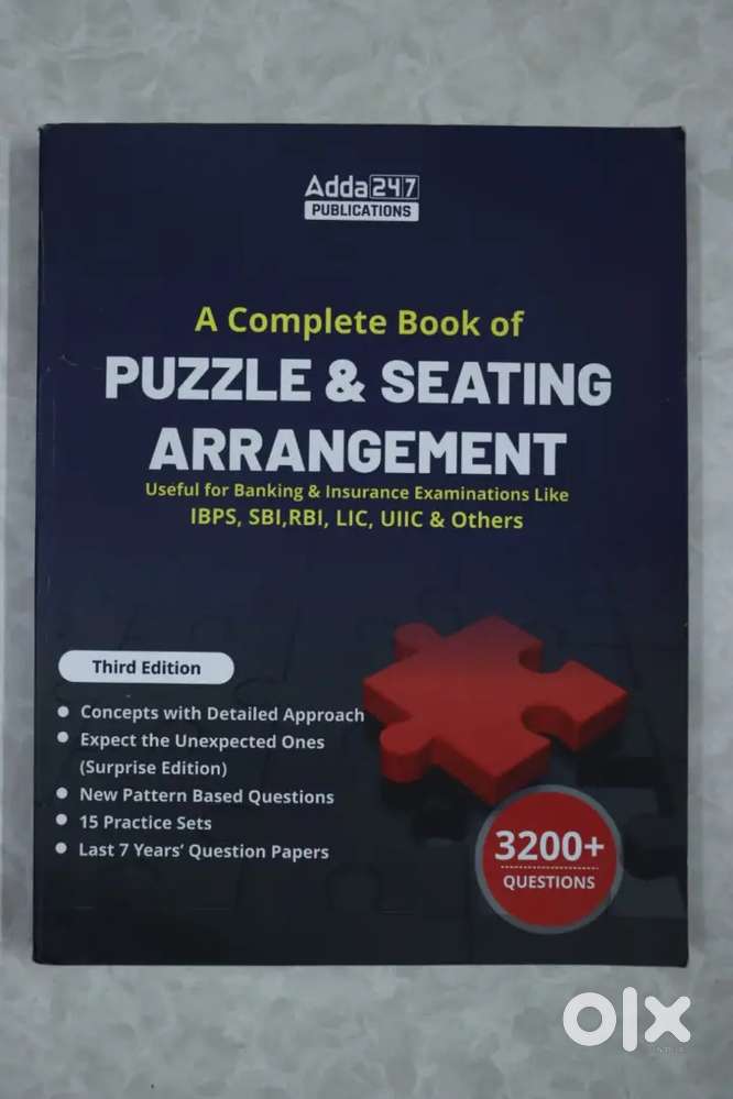 Brand New Adda247 Latest Edition 2 ComboDI & Puzzle Book for Banking