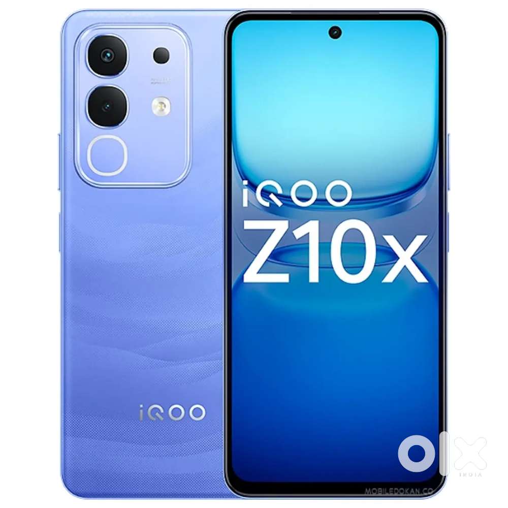 Iqooo z10x new mobile just unboxed not used urgent sale 6 /128