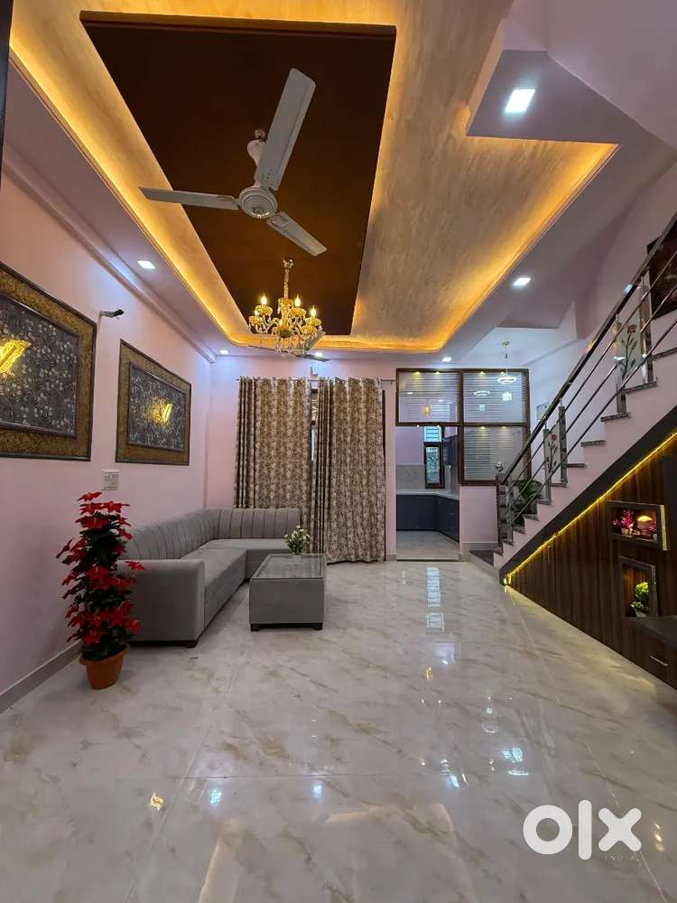 साइज़, 17*60=110 गज, 3 BHK, फूल डुप्लेक्स, 67 लाख 90-B