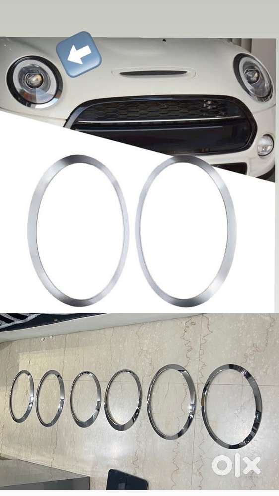 Mini cooper headlight rings