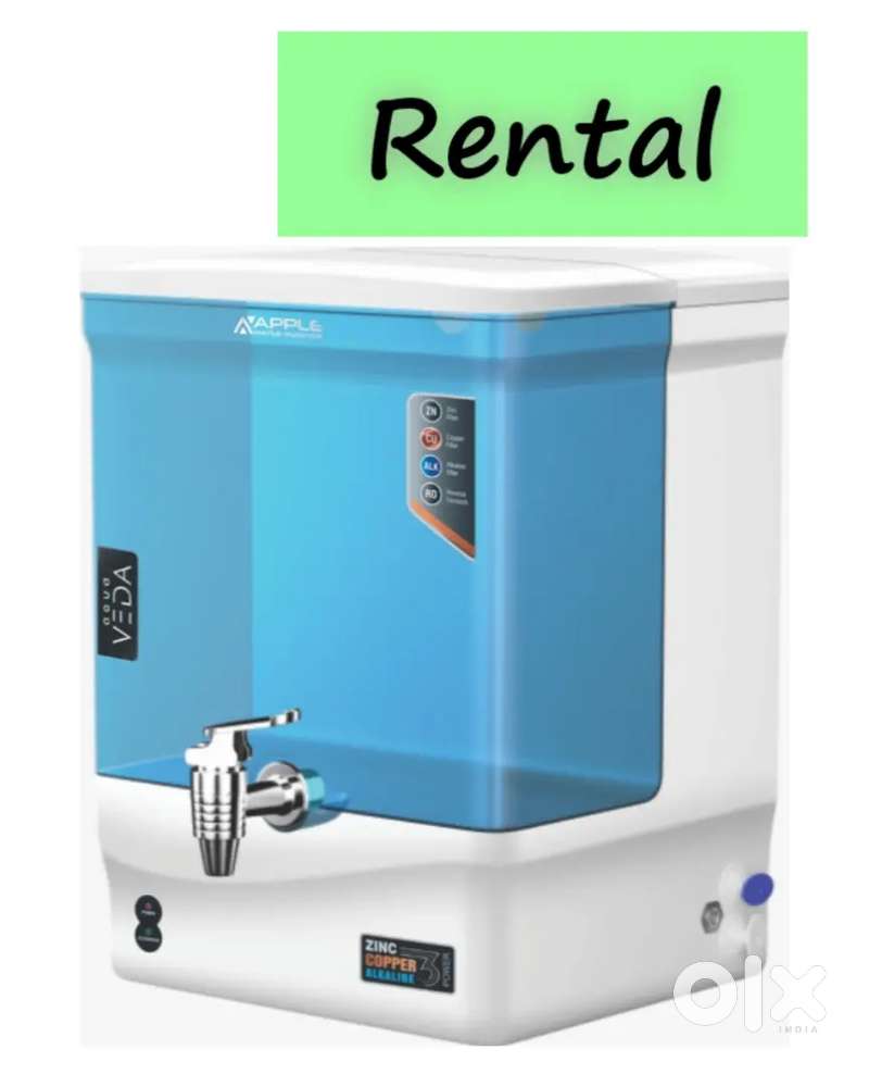 Ro water purifier available on rent