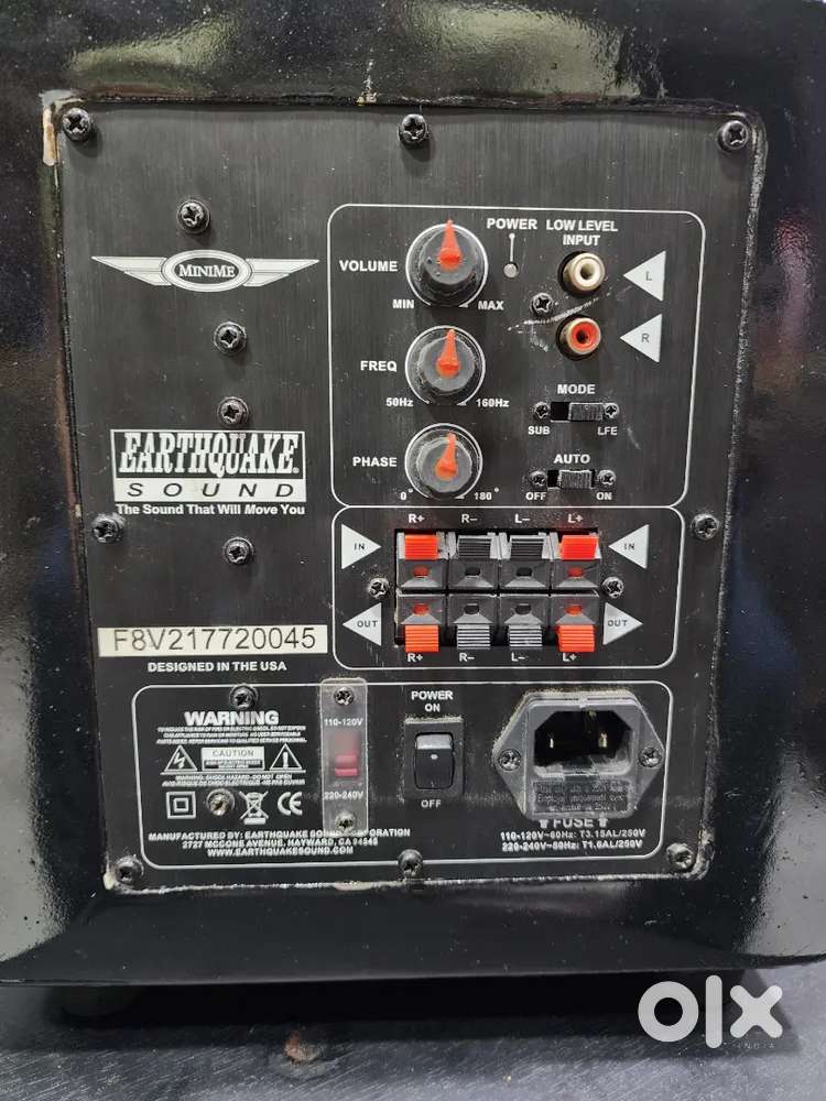 Earthquake Minime Active subwoofer 8inch